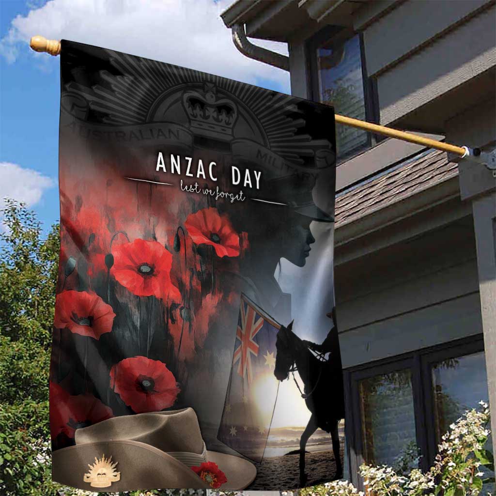 Anzac Day Garden Flag Women In War - Lest We Forget