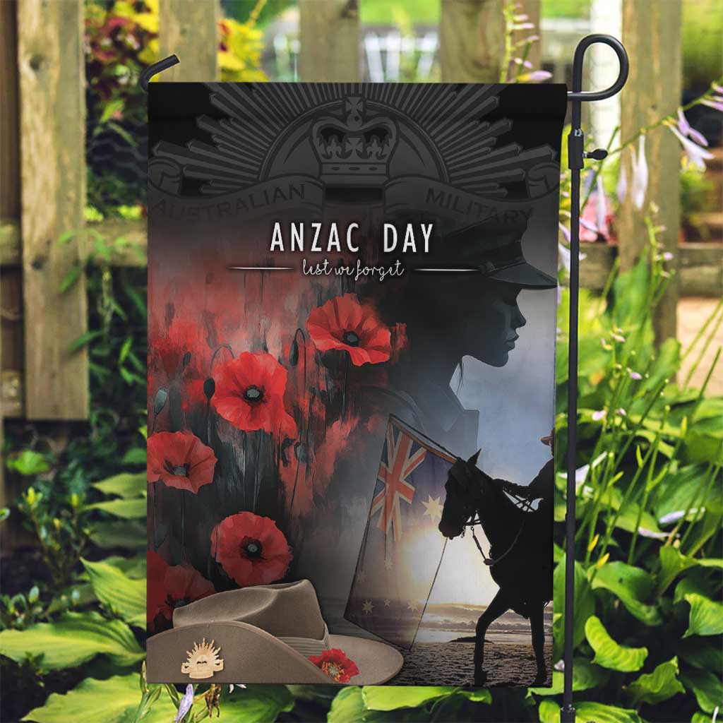 Anzac Day Garden Flag Women In War - Lest We Forget