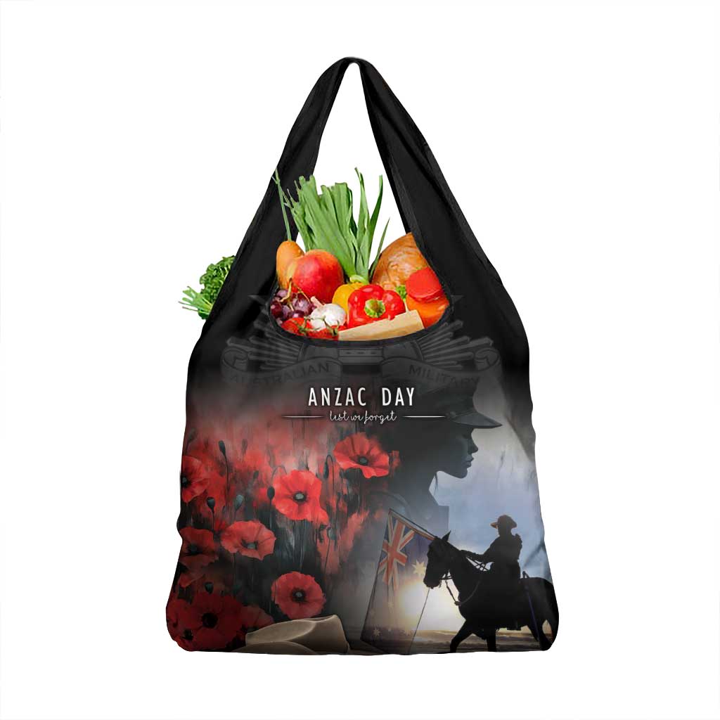 Anzac Day Grocery Bag Women In War - Lest We Forget