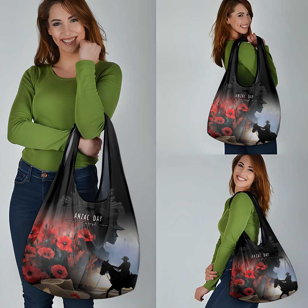 Anzac Day Grocery Bag Women In War - Lest We Forget