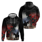 Anzac Day Hoodie Women In War - Lest We Forget