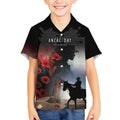 Anzac Day Kid Hawaiian Shirt Women In War - Lest We Forget