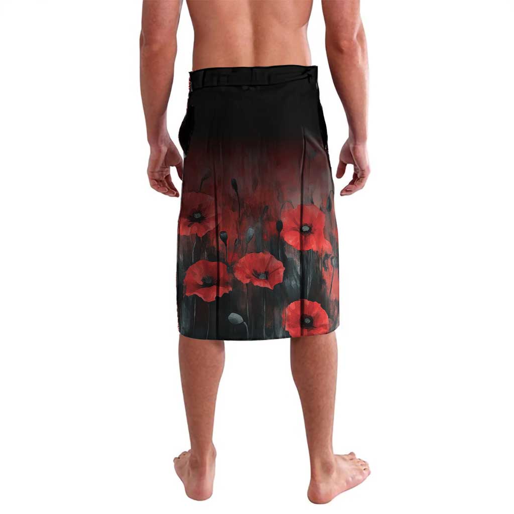 Anzac Day Lavalava Women In War - Lest We Forget