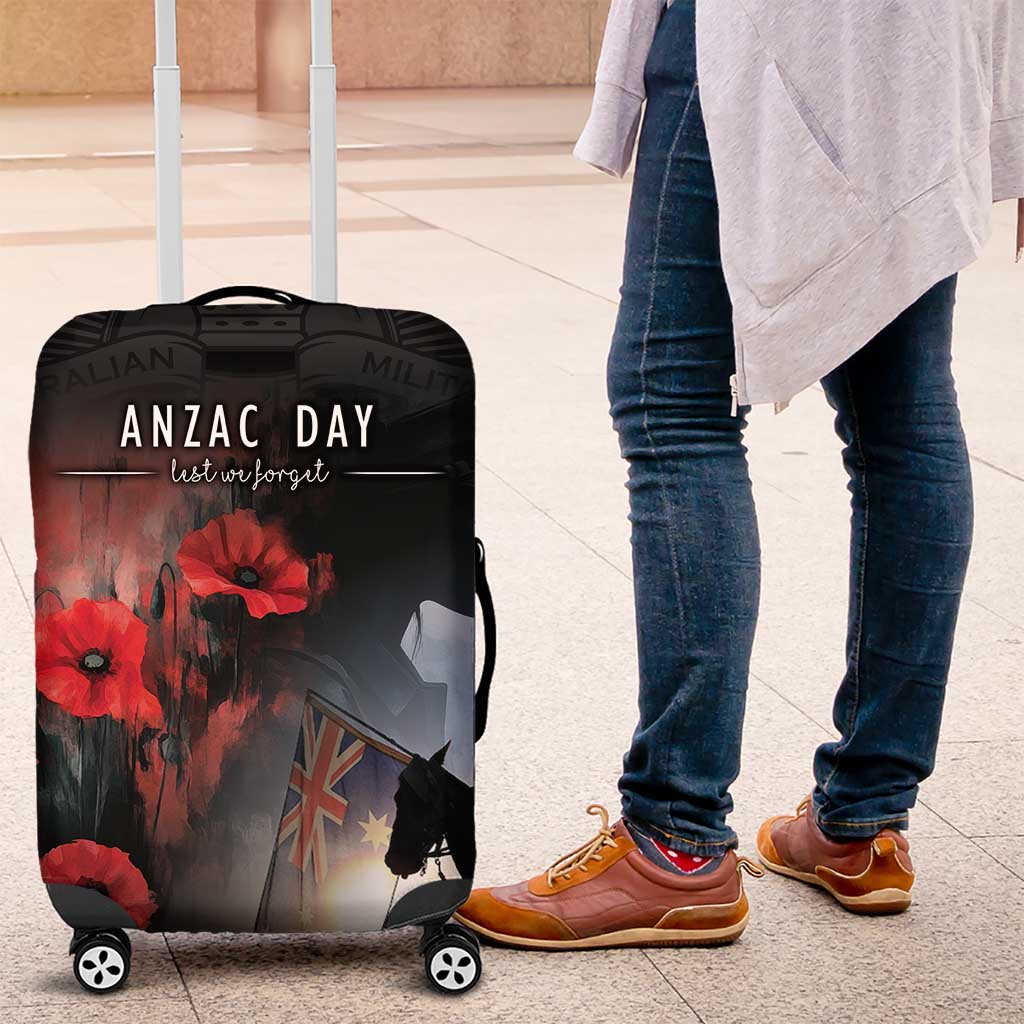 Anzac Day Luggage Cover Women In War - Lest We Forget