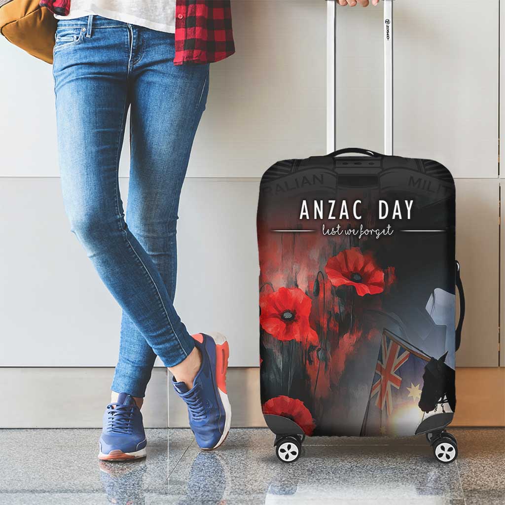 Anzac Day Luggage Cover Women In War - Lest We Forget