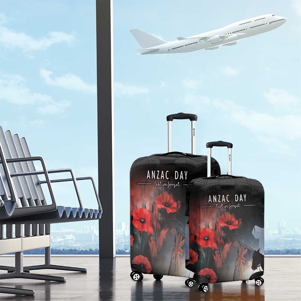 Anzac Day Luggage Cover Women In War - Lest We Forget