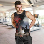 Anzac Day Men Tank Top Women In War - Lest We Forget
