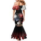 Anzac Day Mermaid Dress Women In War - Lest We Forget