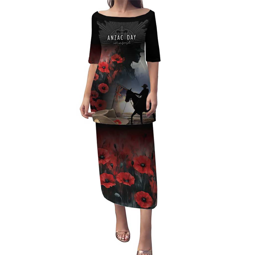 Anzac Day Puletasi Women In War - Lest We Forget