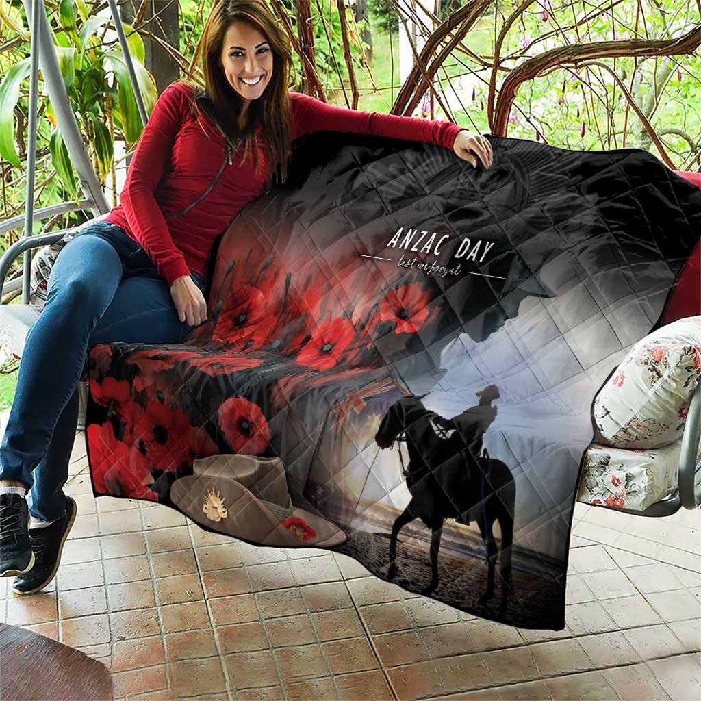 Anzac Day Quilt Women In War - Lest We Forget