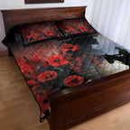 Anzac Day Quilt Bed Set Women In War - Lest We Forget