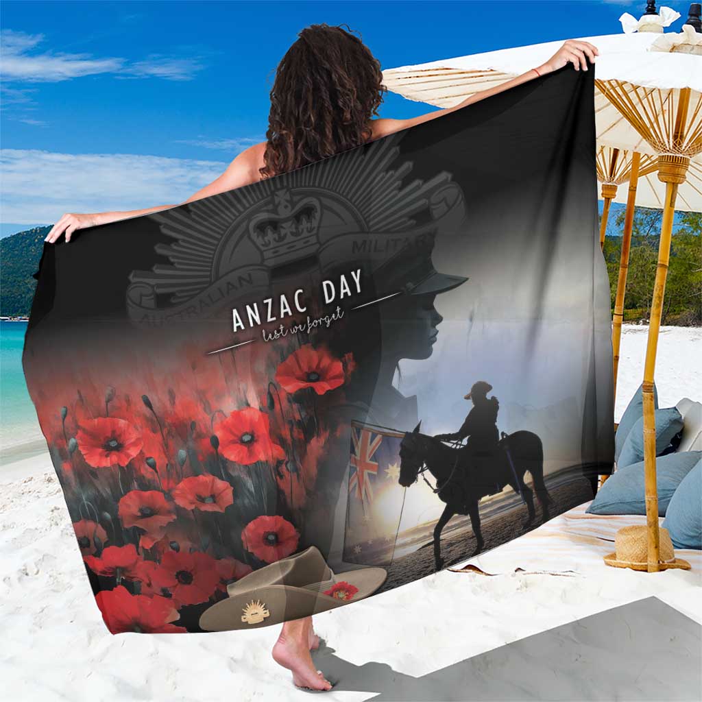 Anzac Day Sarong Women In War - Lest We Forget