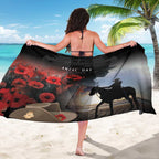 Anzac Day Sarong Women In War - Lest We Forget