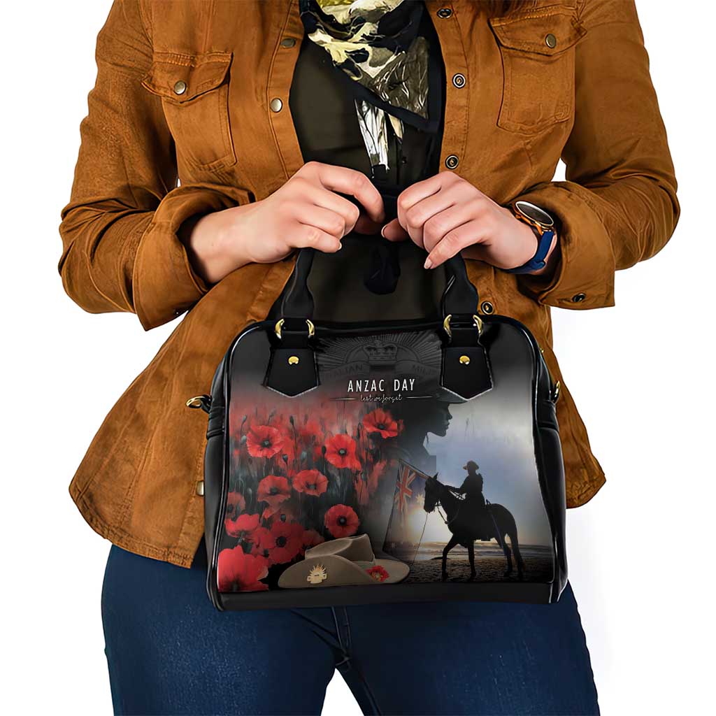 Anzac Day Shoulder Handbag Women In War - Lest We Forget