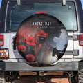 Anzac Day Spare Tire Cover Women In War - Lest We Forget
