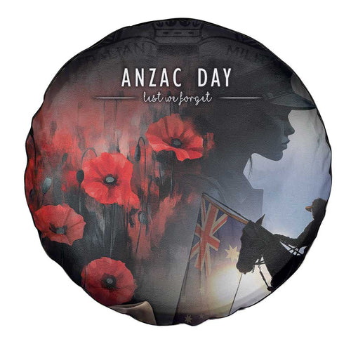 Anzac Day Spare Tire Cover Women In War - Lest We Forget
