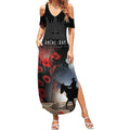 Anzac Day Summer Maxi Dress Women In War - Lest We Forget