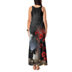 Anzac Day Tank Maxi Dress Women In War - Lest We Forget