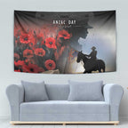 Anzac Day Tapestry Women In War - Lest We Forget