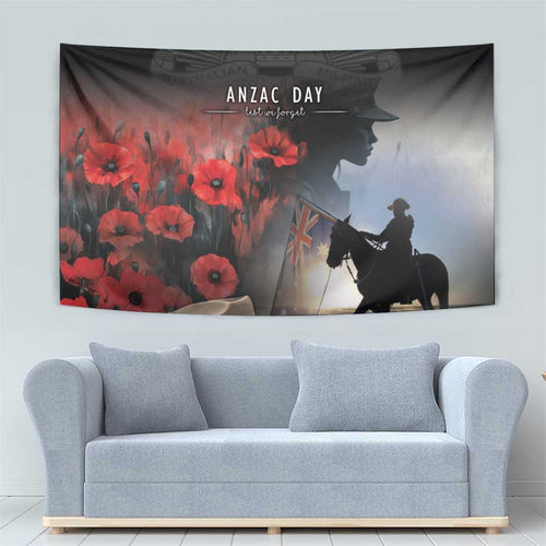 Anzac Day Tapestry Women In War - Lest We Forget