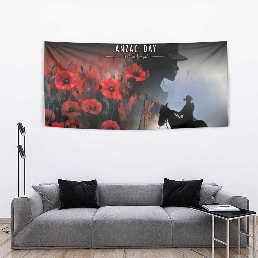 Anzac Day Tapestry Women In War - Lest We Forget