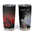Anzac Day Tumbler Cup Women In War - Lest We Forget
