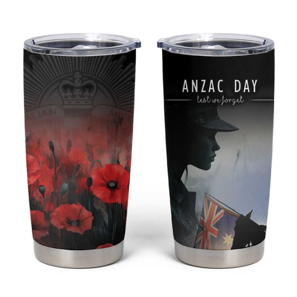 Anzac Day Tumbler Cup Women In War - Lest We Forget