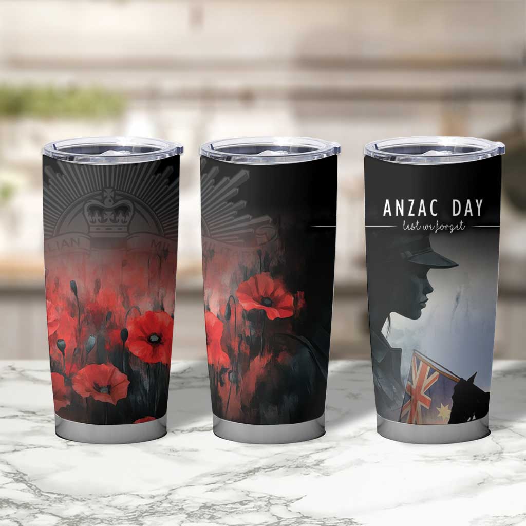 Anzac Day Tumbler Cup Women In War - Lest We Forget