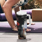 Anzac Day Tumbler With Handle Women In War - Lest We Forget
