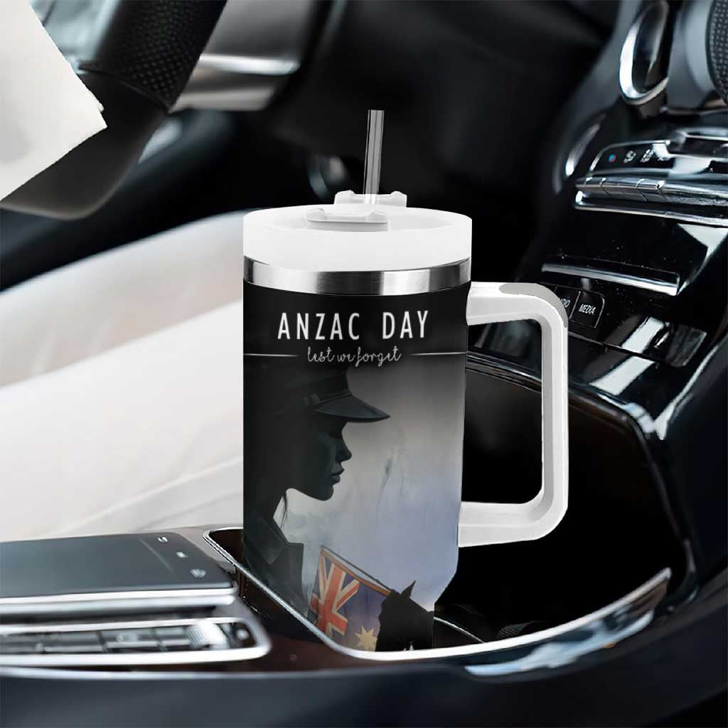 Anzac Day Tumbler With Handle Women In War - Lest We Forget