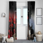 Anzac Day Window Curtain Women In War - Lest We Forget
