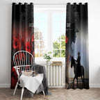 Anzac Day Window Curtain Women In War - Lest We Forget