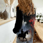 Anzac Day Women Casual Shirt Women In War - Lest We Forget