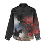 Anzac Day Women Casual Shirt Women In War - Lest We Forget
