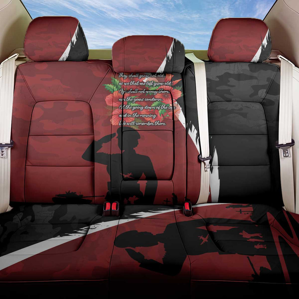 Anzac Day Women Veteran Back Car Seat Cover Ode of Remembrance