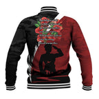 Anzac Day Women Veteran Baseball Jacket Ode of Remembrance
