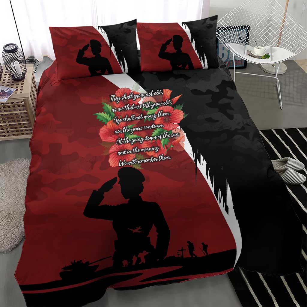 Anzac Day Women Veteran Bedding Set Ode of Remembrance