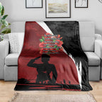 Anzac Day Women Veteran Blanket Ode of Remembrance