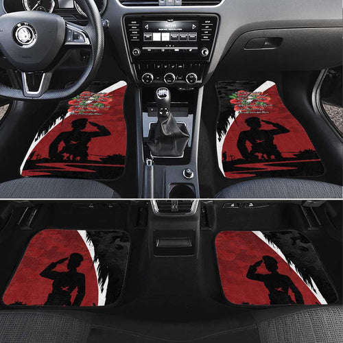 Anzac Day Women Veteran Car Mats Ode of Remembrance