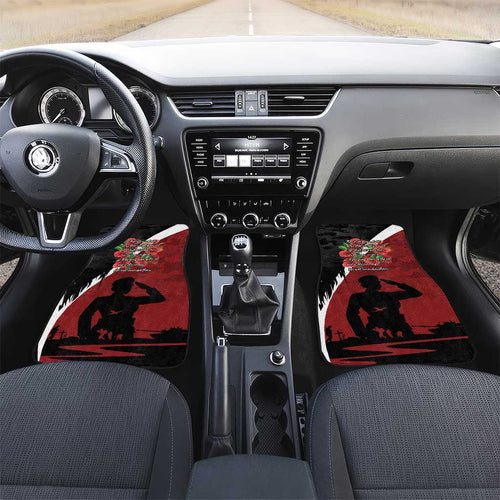 Anzac Day Women Veteran Car Mats Ode of Remembrance