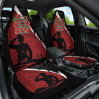 Anzac Day Women Veteran Car Seat Cover Ode of Remembrance
