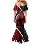 Anzac Day Women Veteran Family Matching Mermaid Dress and Hawaiian Shirt Ode of Remembrance