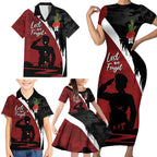 Anzac Day Women Veteran Family Matching Short Sleeve Bodycon Dress and Hawaiian Shirt Ode of Remembrance