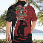 Anzac Day Women Veteran Hawaiian Shirt Ode of Remembrance