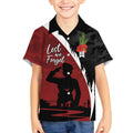 Anzac Day Women Veteran Kid Hawaiian Shirt Ode of Remembrance
