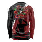 Anzac Day Women Veteran Long Sleeve Shirt Ode of Remembrance