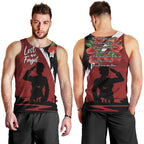 Anzac Day Women Veteran Men Tank Top Ode of Remembrance