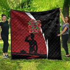 Anzac Day Women Veteran Quilt Ode of Remembrance