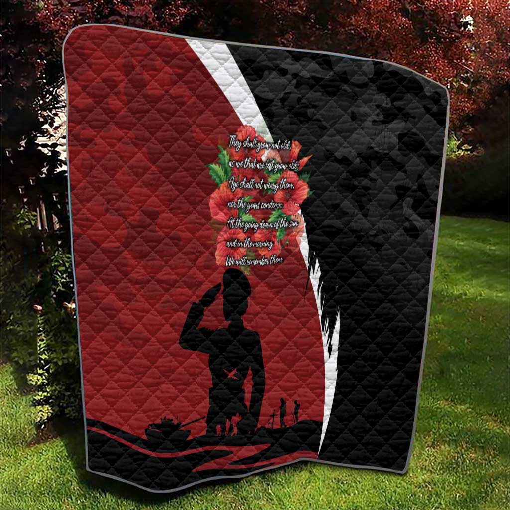 Anzac Day Women Veteran Quilt Ode of Remembrance