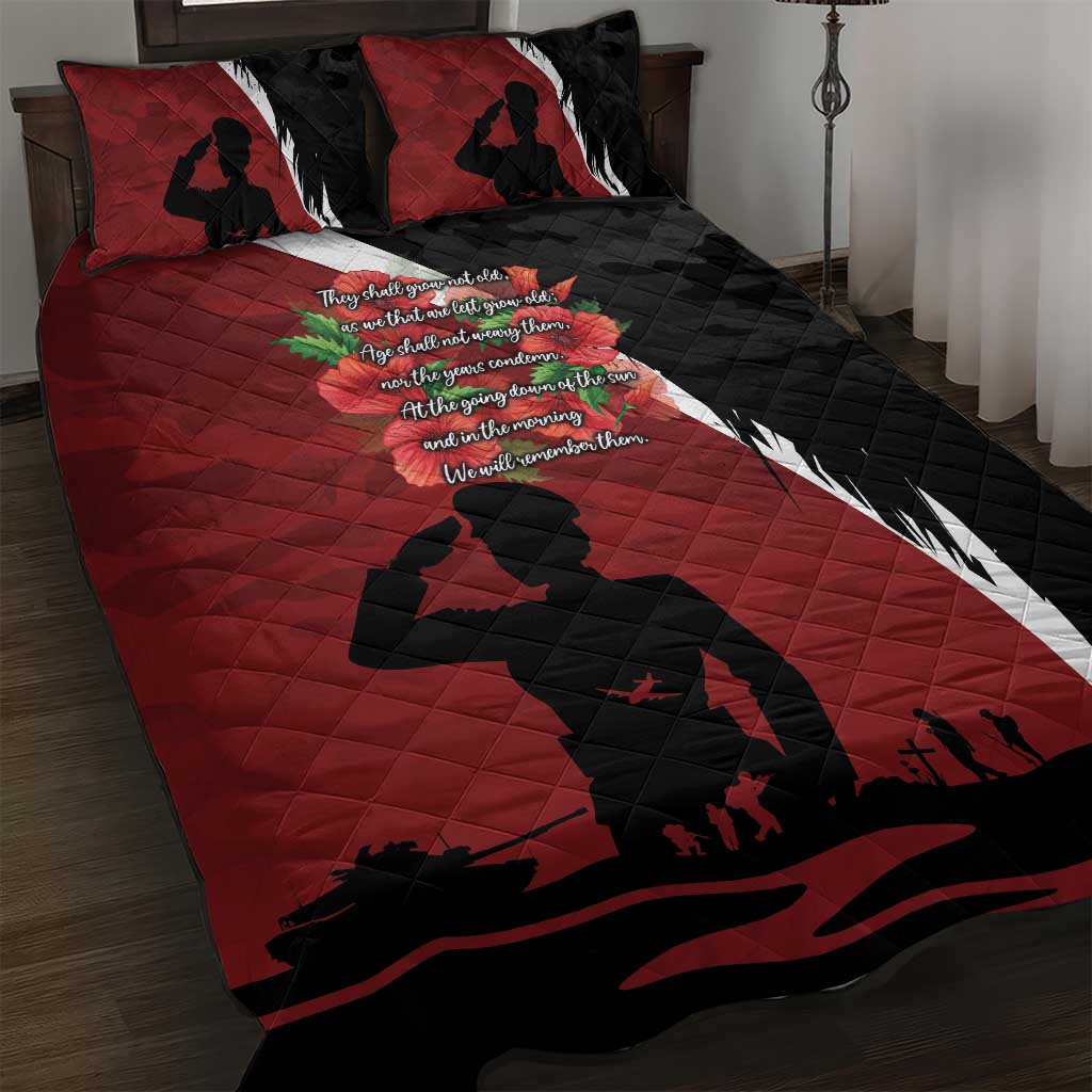 Anzac Day Women Veteran Quilt Bed Set Ode of Remembrance